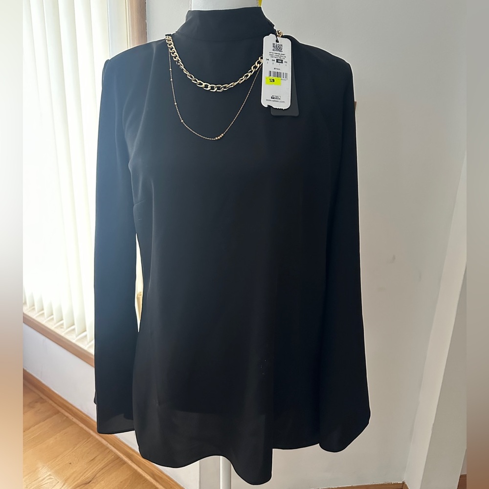 Elegant Black Women's Top